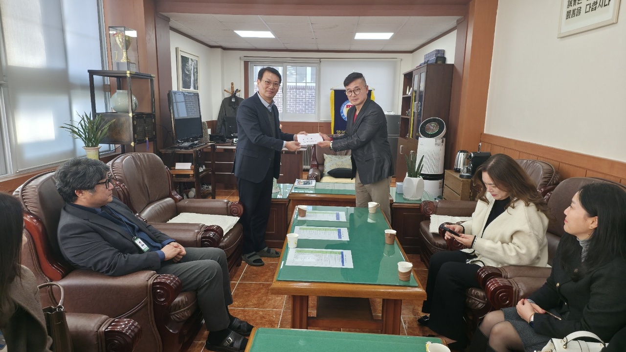 양산여고 ‘한결회’, 학교 발전 위한 장학금 전달… 따뜻한 첫걸음 내딛다